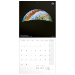 Falinaptár képes lemeznaptár 300x300mm, NASA Realsystem 2027. Író- irodaszer, papíráru Realsystem