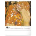 Falinaptár képes  300x340mm Gustav Klimt Realsystem 2026.