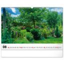 Falinaptár képes  480×330mm Gardens  Realsystem 2027.