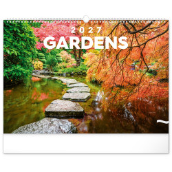 Falinaptár képes  480×330mm Gardens  Realsystem 2027.