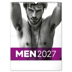 Falinaptár képes  300x340mm Men Realsystem 2027. Író- irodaszer, papíráru Realsystem