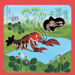 Falinaptár képes lemeznaptár 300x300mm, The Little Mole Realsystem 2027.