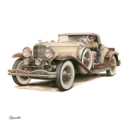 Falinaptár képes lemeznaptár 300x300mm, Classic Cars Realsystem 2027.