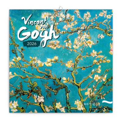 Falinaptár képes lemeznaptár 300x300mm, Vincent van Gogh Realsystem 2026.
