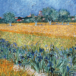 Falinaptár képes lemeznaptár 300x300mm, Vincent van Gogh Realsystem 2027.