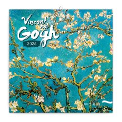 Falinaptár képes lemeznaptár 300x300mm, Vincent van Gogh Realsystem 2026. Író- irodaszer, papíráru Realsystem