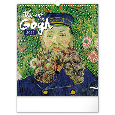 Falinaptár képes  300x340mm Vincent van Gogh Realsystem 2026.