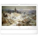 Falinaptár képes  480×330mm The Slav Epic-Alphonse Mucha Realsystem 2027.