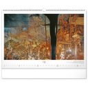Falinaptár képes  480×330mm The Slav Epic-Alphonse Mucha Realsystem 2027.