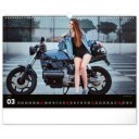 Falinaptár képes  480×330mm Girls & Bikes  Realsystem 2027.