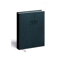 Határidőnapló 2day B/6, kétnapos beosztás + jegyzetlap zöld Realsystem 2026. Író- irodaszer, papíráru Realsystem