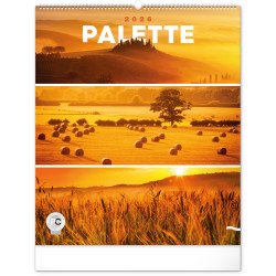 Falinaptár képes  480×560mm Palette Realsystem 2026. Író- irodaszer, papíráru Realsystem