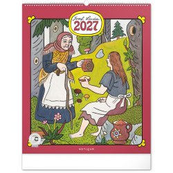 Falinaptár képes  480×560mm Josef Lada  Realsystem 2027.