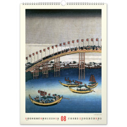 Falinaptár képes  330×460mm Vintage Posters-Japanese art Realsystem 2027.