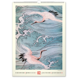 Falinaptár képes  330×460mm Vintage Posters-Japanese art Realsystem 2027.