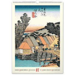 Falinaptár képes  330×460mm Vintage Posters-Japanese art Realsystem 2027.