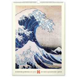 Falinaptár képes  330×460mm Vintage Posters-Japanese art Realsystem 2027.