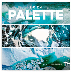Falinaptár képes lemeznaptár 300x300mm, Palette Realsystem 2026. Író- irodaszer, papíráru Realsystem