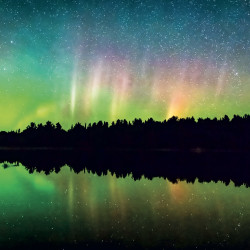 Falinaptár képes lemeznaptár 300x300mm, Aurora Borealis Realsystem 2027.