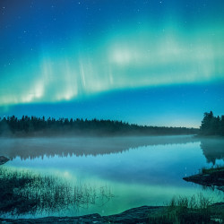 Falinaptár képes lemeznaptár 300x300mm, Aurora Borealis Realsystem 2027.