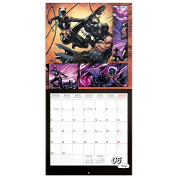 Falinaptár képes lemeznaptár 300x300mm, Batman ComicsRealsystem 2026.