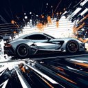 Falinaptár képes lemeznaptár 300x300mm, Fast Cars Realsystem 2027.