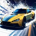 Falinaptár képes lemeznaptár 300x300mm, Fast Cars Realsystem 2027.