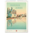 Falinaptár képes  330×460mm Vintage Posters-World Cities Realsystem 2027.