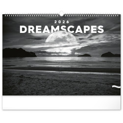 Falinaptár képes  330×460mm Dreamscapes Realsystem 2026. Író- irodaszer, papíráru Realsystem