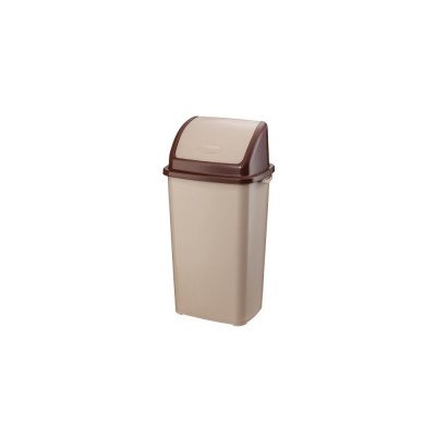 Szemetes kuka billenő fedéllel műanyag 70 literes barna UP904-210 Szemetes kuka billenő fedéllel műanyag 70 literes barna UP904-210