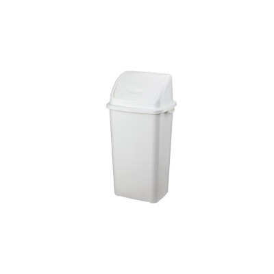 Szemetes kuka billenő fedéllel műanyag 70 literes fehér UP904-001 Szemetes kuka billenő fedéllel műanyag 70 literes fehér UP904-001