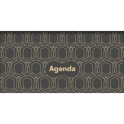 Zsebnaptár Colors fekvő heti, fehér lapokkal Art Modern Dayliner 2026.