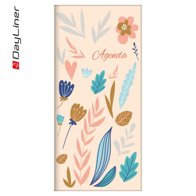 Zsebnaptár Colors fekvő heti, fehér lapokkal Savanna Dayliner 2026.