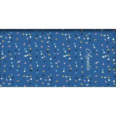 Zsebnaptár Colors fekvő heti, fehér lapokkal Sky Dayliner 2026.