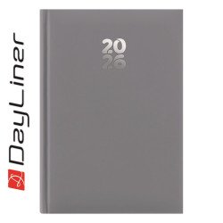 Határidőnapló Pannon A5 heti, fehér lapokkal szürke Dayliner 2026. Író- irodaszer, papíráru Dayliner