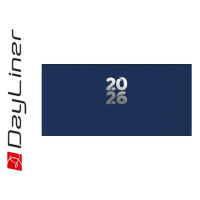 Zsebnaptár Pannon fekvő heti, fehér lapokkal sötétkék Dayliner 2026. Zsebnaptár Pannon fekvő heti, fehér lapokkal sötétkék Dayliner 2026.