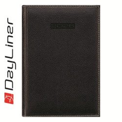 Határidőnapló Sherwood A5 napi, krémszínű lapokkal fekete Dayliner 2026. Író- irodaszer, papíráru Dayliner