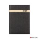 Határidőnapló The Boss A5 napi, fehér lapokkal fekete Dayliner 2027.