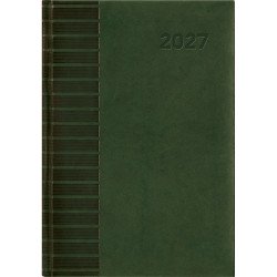 Határidőnapló Tucson A5 napi, fehér lapokkal zöld Dayliner 2027. Író- irodaszer, papíráru Dayliner