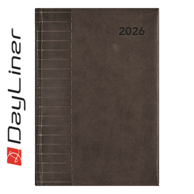 Határidőnapló Tucson B5 heti, fehér lapokkal fekete Dayliner 2026.