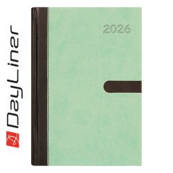 Határidőnapló Winner A5 heti, fehér lapokkal menta Dayliner 2026. Író- irodaszer, papíráru Dayliner
