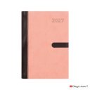 Határidőnapló Winner A5 heti, fehér lapokkal pink Dayliner 2027.