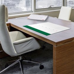 Asztali naptár könyöklő 570 x 380 mm, fehér lapokkal zöld Dayliner 2026. Író- irodaszer, papíráru Dayliner