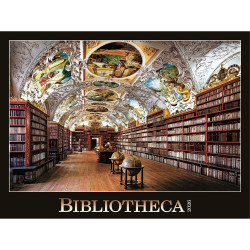 Falinaptár képes 420 × 560 mm, fehér lapokkal Bibliotheca Dayliner 2026. Író- irodaszer, papíráru Dayliner