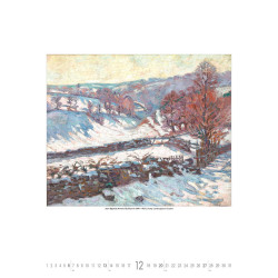 Falinaptár képes 420 × 560 mm, fehér lapokkal Impressionists Dayliner 2026.