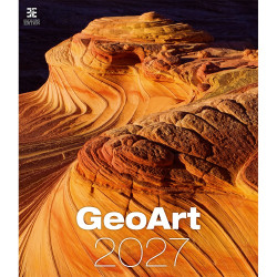 Falinaptár képes 450 × 520 mm, fehér lapokkal Geo Art Dayliner 2027.