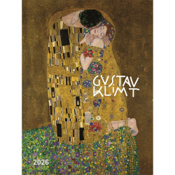Falinaptár képes 420 × 560 mm, fehér lapokkal Gustav Klimt Dayliner 2026. Író- irodaszer, papíráru Dayliner