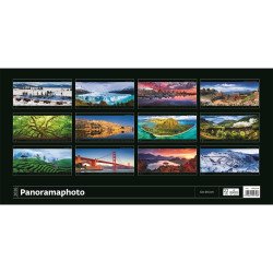 Falinaptár képes 315 × 630 mm, fehér lapokkal Panoramaphoto Dayliner 2026. Író- irodaszer, papíráru Dayliner