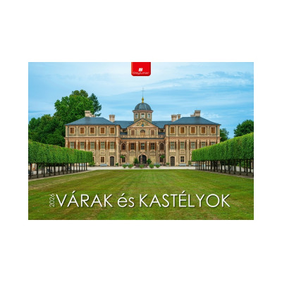 Falinaptár képes 340 × 485 mm, fehér lapokkal Várak és Kastélyok Dayliner 2026. Falinaptár képes 340 × 485 mm, fehér lapokkal Várak és Kastélyok Dayliner 2026.