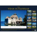 Falinaptár képes 340 × 485 mm, fehér lapokkal Várak és Kastélyok Dayliner 2026.